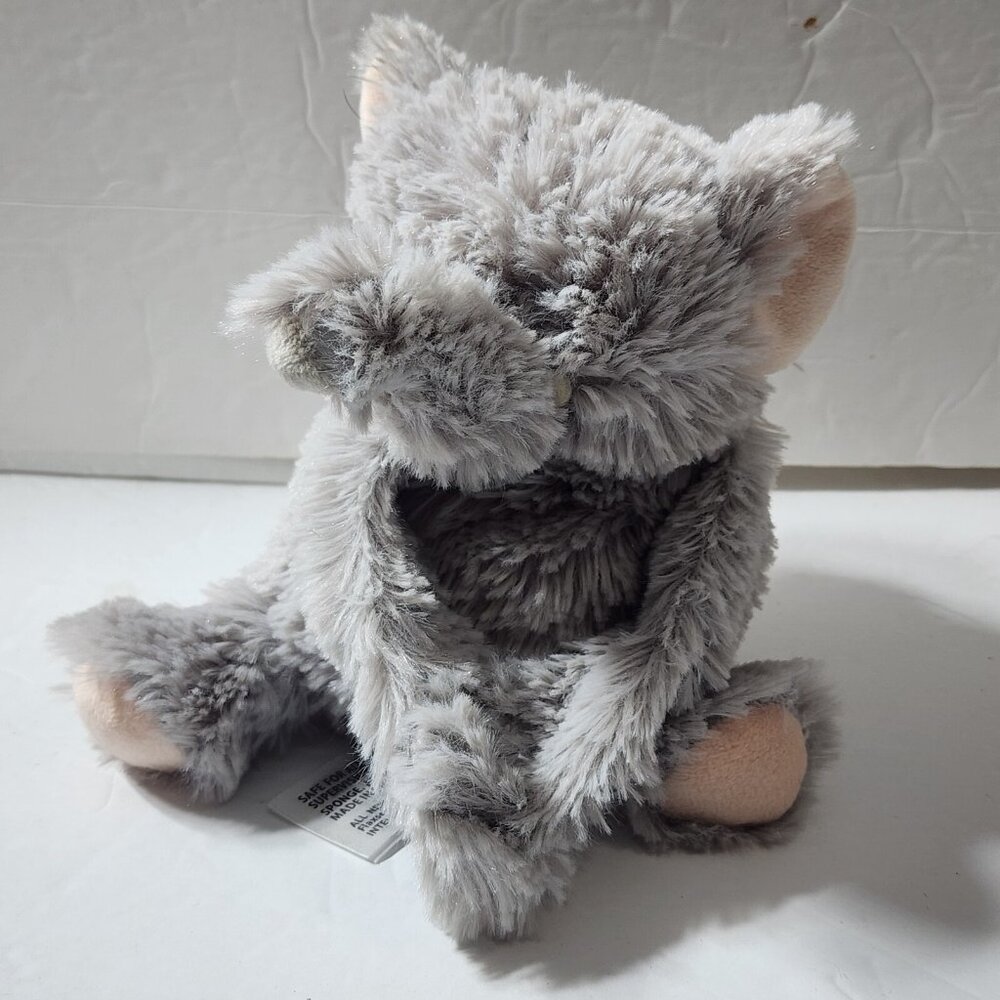 Warmies Gray Elephant Microwaveable Heat Cool Plush Weighted Scented 7"